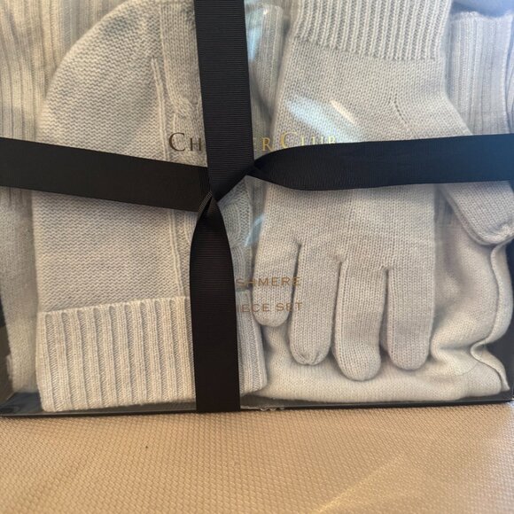 Charter Club Cashmere Hat, Gloves & Scarf Boxed Gift Set, Created for Macy's - C - Picture 2 of 5